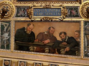 Portréty Vasariho spolupracovníků od Giovanni Battista Naldini