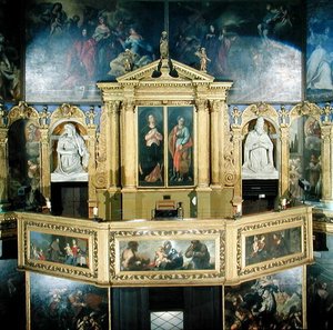 Pohled na varhany, 1615 od Giovanni Battista Novello