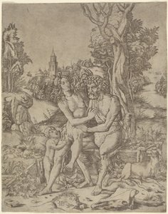 Rodina Faunů od Giovanni Battista Palumba