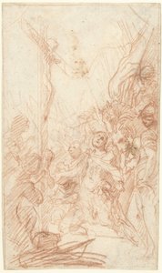 Setník pod křížem od Giovanni Battista Piazzetta