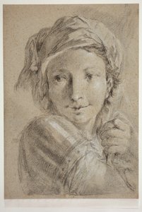 Hlava mladého vojáka od Giovanni Battista Piazzetta