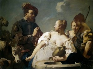 Rebecca u Studny, c. 1740.