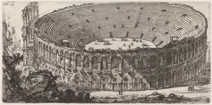 Veronský amfiteátr od Giovanni Battista Piranesi