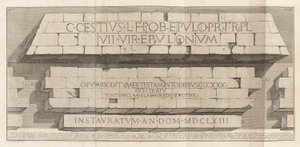 Antichit? romane (Římské starožitnosti), sv. III od Giovanni Battista Piranesi