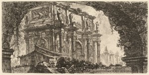 Konstantinsbogen von Giovanni Battista Piranesi