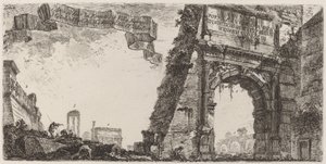 Arco di Tito von Giovanni Battista Piranesi