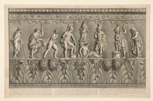 Nízký reliéf, který od Giovanni Battista Piranesi
