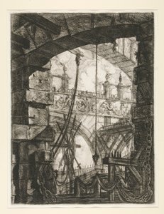 Vězení, IV: The Grand Piazza od Giovanni-Battista Piranesi