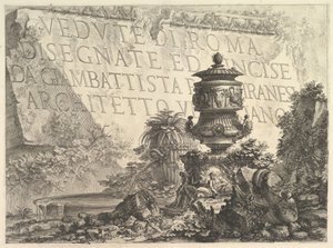 Titulní strana Frontispisu, 1748. od Giovanni Battista Piranesi