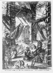 Imaginární vězení od Giovanni Battista Piranesi