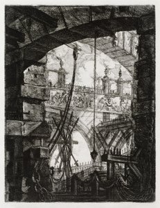 Velké náměstí od Giovanni Battista Piranesi