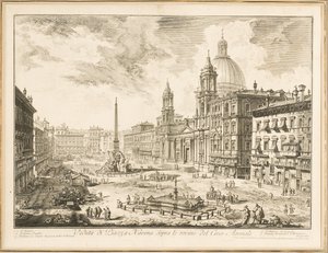 Piazza Navona, deska z 