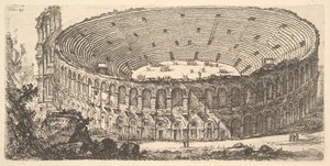 Deska 25: Amfiteátr ve Veroně Amfiteátr ve Veroně, ca. 1748. od Giovanni Battista Piranesi