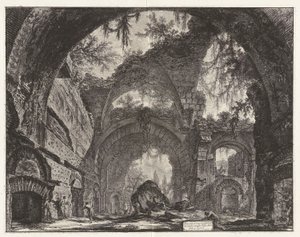 Ruiny d od Giovanni Battista Piranesi