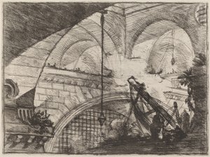 Oblouk s mušlí Ornament od Giovanni Battista Piranesi