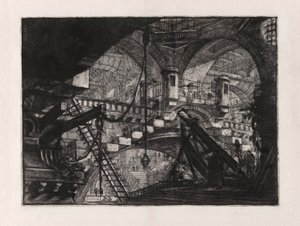 The Arch with a Shell Ornament, plate 11 from Carceri d od Giovanni Battista Piranesi
