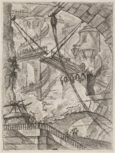 Padací most od Giovanni Battista Piranesi