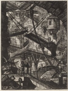 Padací most od Giovanni Battista Piranesi