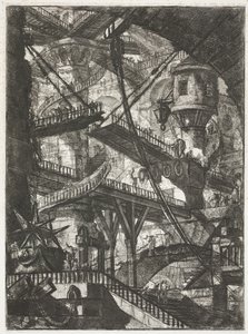 Padací most od Giovanni Battista Piranesi