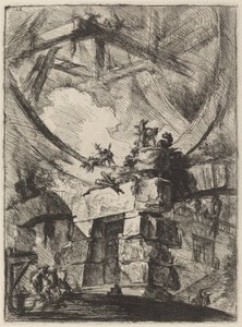 Obří kolo od Giovanni Battista Piranesi