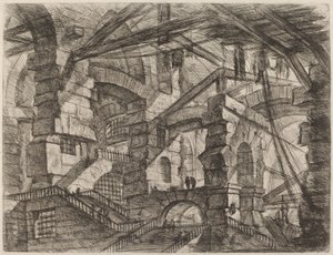 Gotický oblouk od Giovanni Battista Piranesi