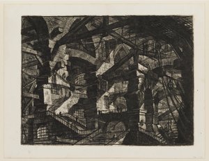 Gotický oblouk od Giovanni Battista Piranesi