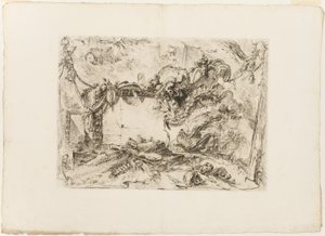 Monumentální deska od Giovanni Battista Piranesi