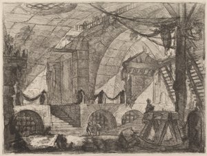 Sawhorse od Giovanni Battista Piranesi