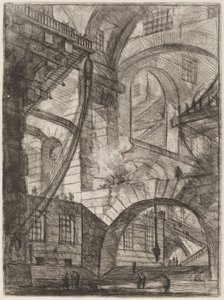 Kouřící oheň od Giovanni Battista Piranesi