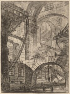 Kouřící oheň od Giovanni Battista Piranesi
