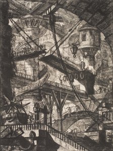 Padací most od Giovanni Battista Piranesi