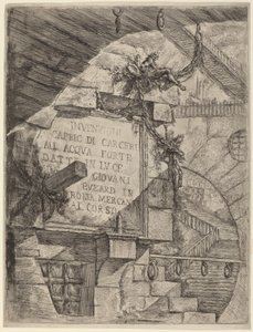 Titulní štítek od Giovanni Battista Piranesi