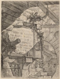 Titulní štítek od Giovanni Battista Piranesi