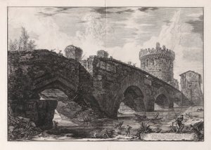 Pohled na Luganský most na l od Giovanni-Battista Piranesi