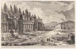 Pohled na Stránky, ov od Giovanni-Battista Piranesi