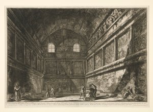 Vnitřní pohled na od Giovanni Battista Piranesi