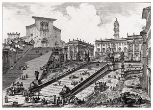 Pohled na Capitoline Hill, ze série 