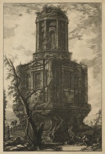 Pohledy na Řím: Hrobka, zvaná La Connocchia, 1776. od Giovanni Battista Piranesi