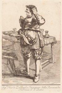 pan Nicola Zabbaglia od Giovanni Battista Piranesi, after Pier Leone Ghezzi