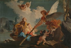 Let do Egypta od Giovanni Battista Tiepolo (follower of)