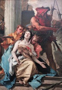 1755 Tiepolo Hl. Agathe od Giovanni Battista Tiepolo