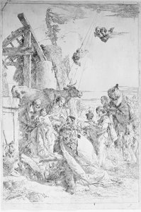 Klanění tří králů, ca. 1753. od Giovanni Battista Tiepolo