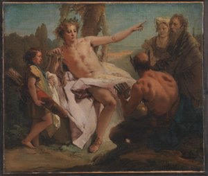 Apollo a Marsyas od Giovanni Battista Tiepolo