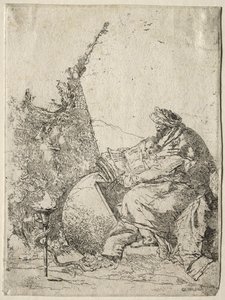 Fantasy: Filozof. od Giovanni Battista Tiepolo