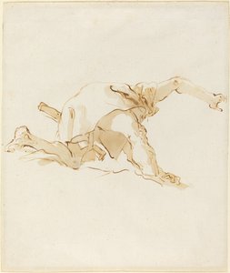 Obrázek na oblaku od Giovanni Battista Tiepolo