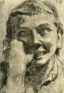 Head of a Laughing Boy, polovina 18. století, 1928 od Giovanni Battista Tiepolo