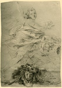 Hovering Genius, polovina 18. století, 1928 od Giovanni Battista Tiepolo