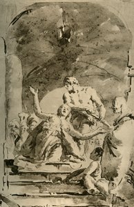 Umučení S. Giustiny, c1730, 1928 od Giovanni Battista Tiepolo