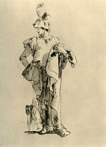 Strana, polovina 18. století, 1928 od Giovanni Battista Tiepolo