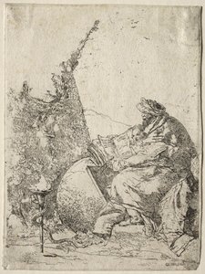 Scherzi di Fantasia: Filozof od Giovanni Battista Tiepolo